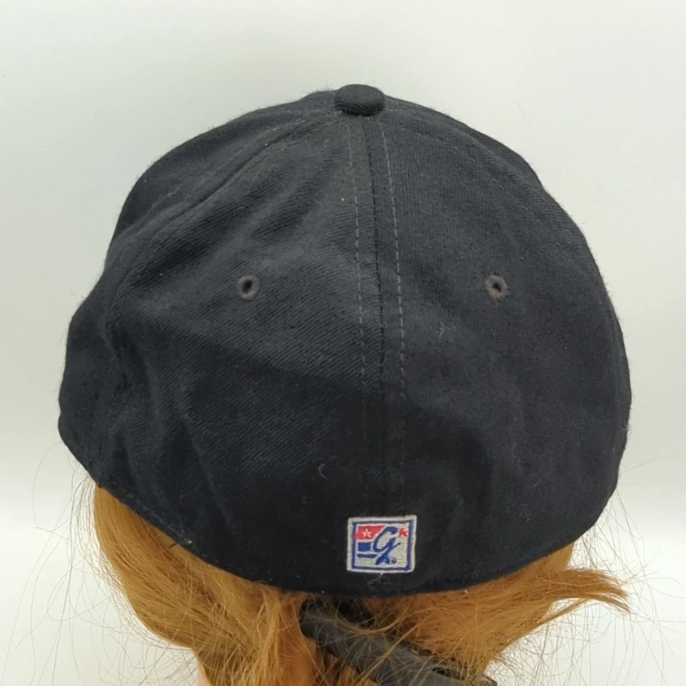 Vtg 1995 Colorado Buffaloes Hat Cap Fitted 7 1/4 100% Wool The Game Black/Yellow